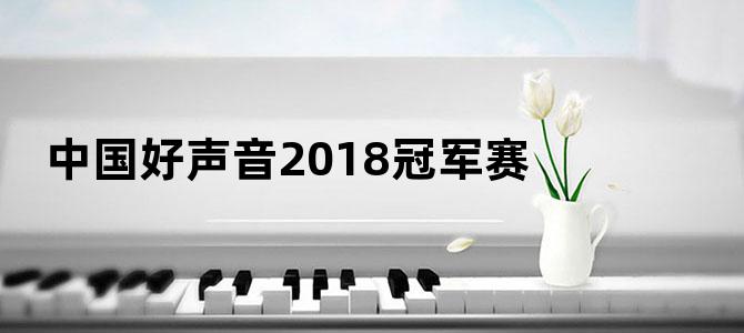 中国好声音2018冠军赛