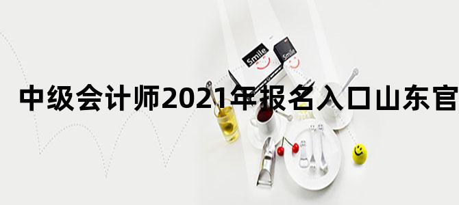 中级会计师2021年报名入口山东官网