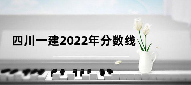 四川一建2022年分数线