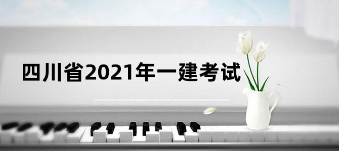 四川省2021年一建考试