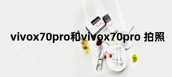 vivox70pro和vivox70pro+拍照